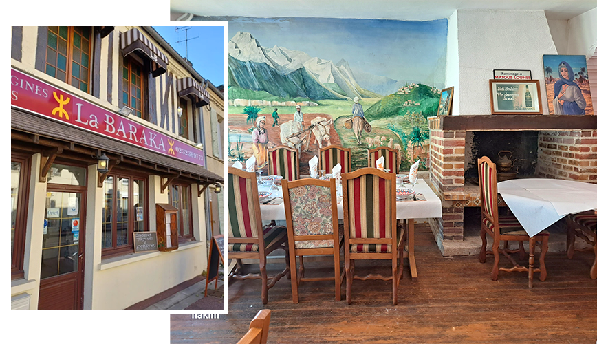 Le restaurant - La Baraka - Saint-Aquilin-de-Pacy - bien manger SAINT-AQUILIN-DE-PACY
